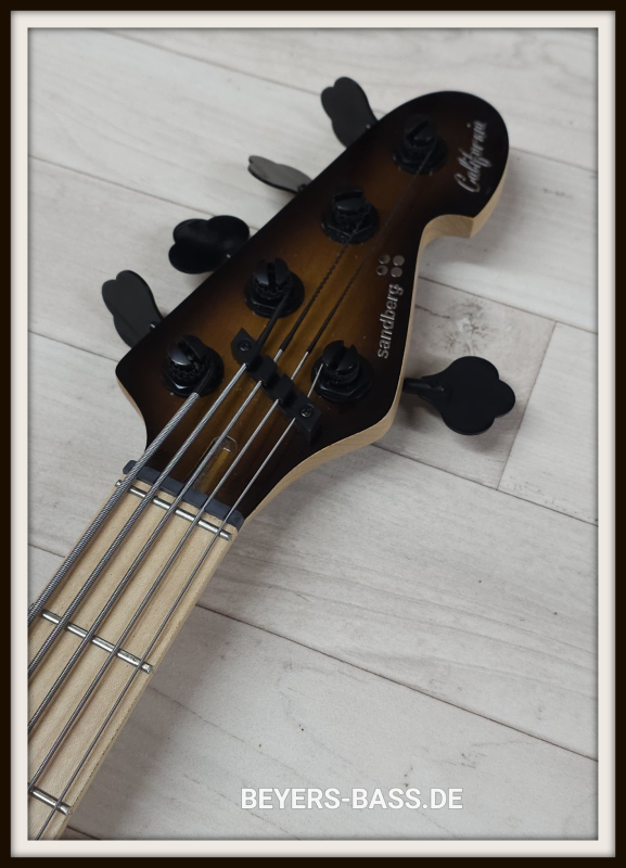 Sandberg California II VM5 MN, Tobacco Sunburst Highgloss
